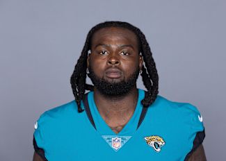 Anton Harrison in his Jacksonville Jaguars uniform, 2026 team portrait.