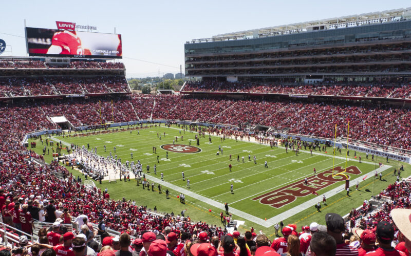 San Francisco 49ers preseason game at Levi's Stadium in 2014