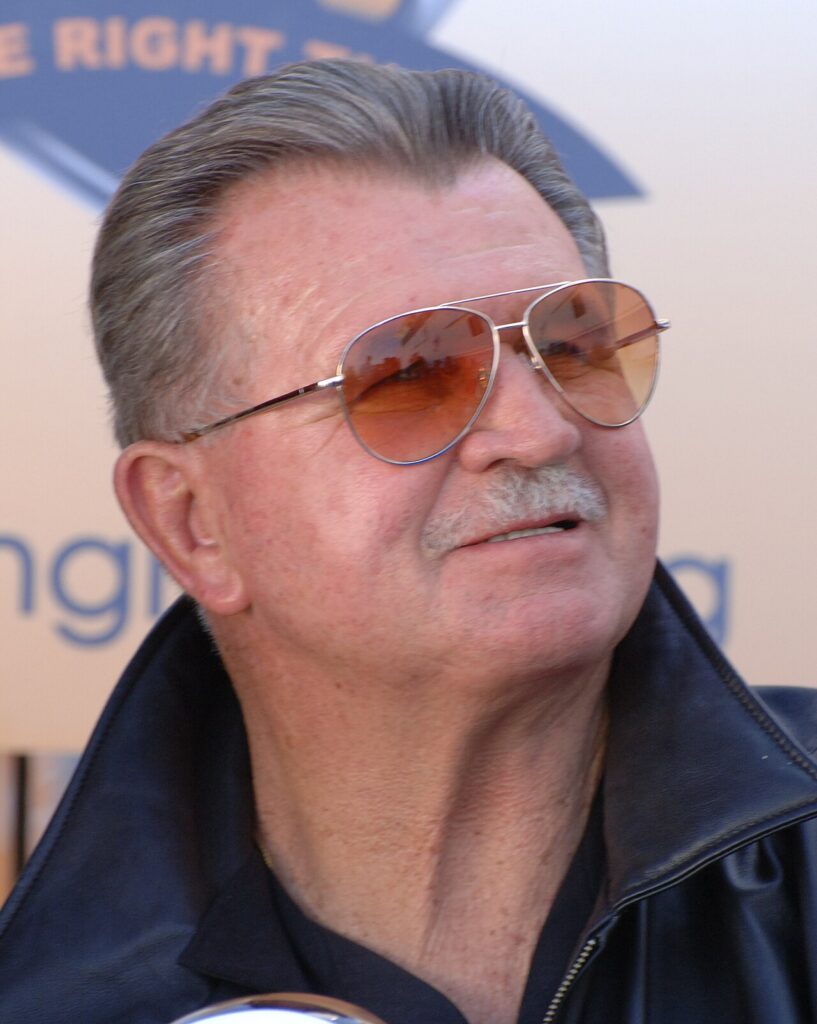 Mike Ditka at the NFL Experience in 2008