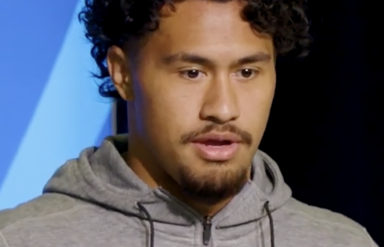 Noah Sewell at the NFL Combine