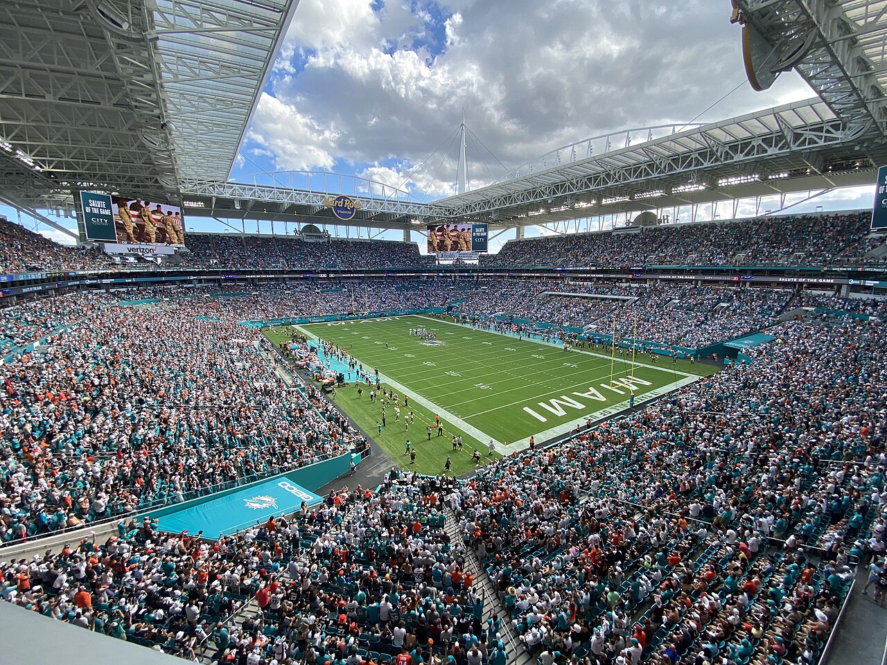 Inside Hard Rock Stadium