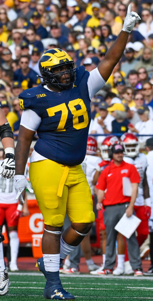 Kenneth Grant with Michigan, 2023