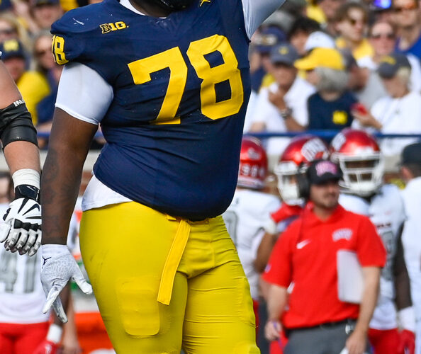 Kenneth Grant with Michigan, 2023