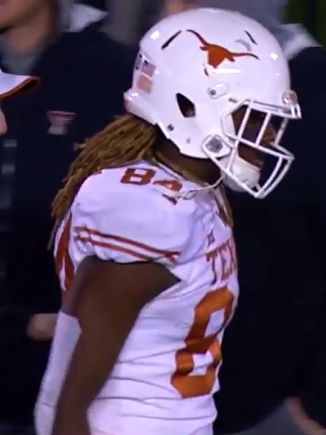 Lil'Jordan Humphrey with the Texas Longhorns, 2018