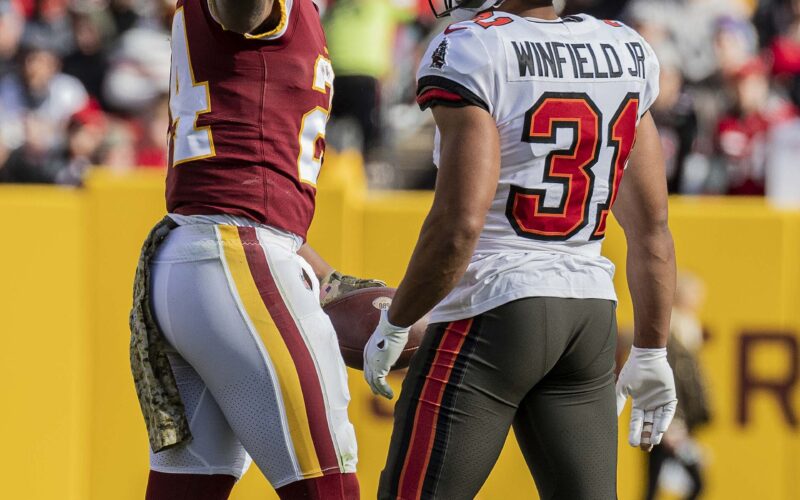 Antoine Winfield Jr. in a 2021 archive photograph.