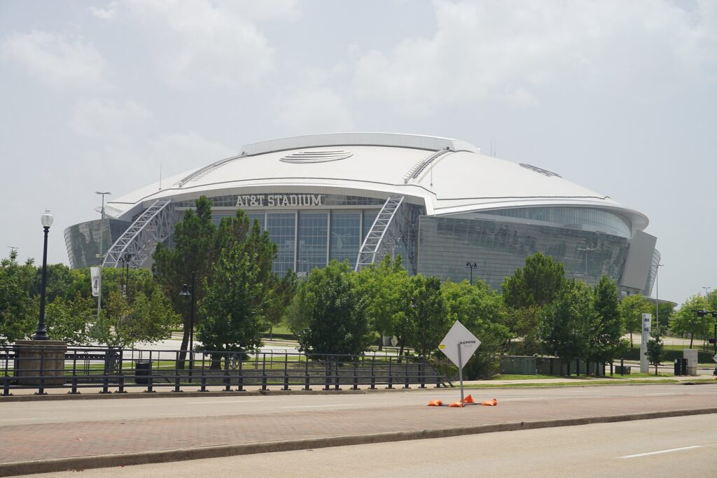 AT&T Stadium in a 2020 archive photograph.