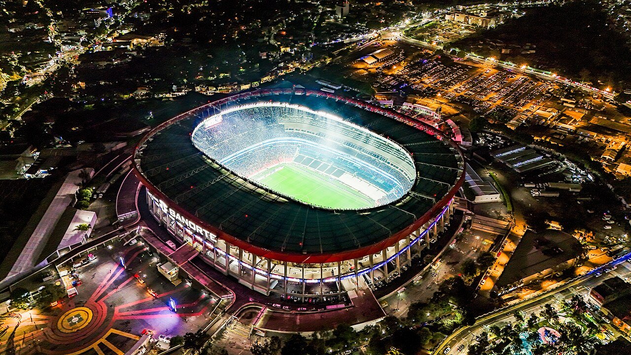Estadio Banorte, formerly Estadio Azteca, in Mexico City