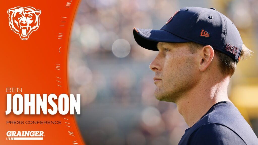 Ben Johnson Bears Week 6 press conference October 2026
