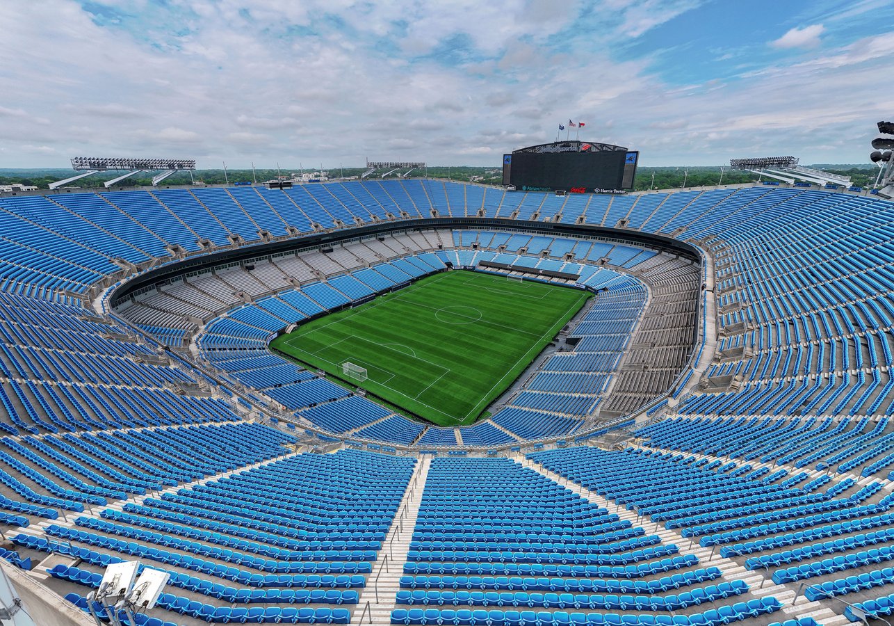 Bank of America Stadium in Charlotte