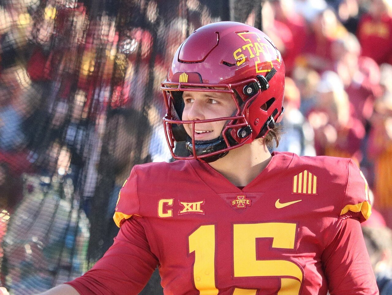 Brock Purdy in an Iowa State uniform