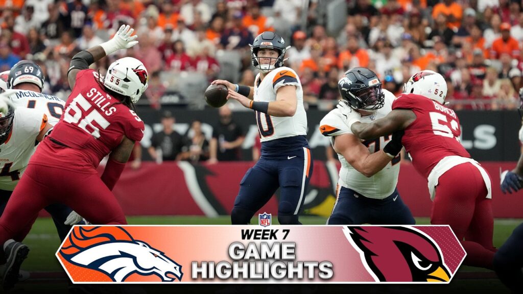 Broncos vs. Cardinals Week 7 highlights thumbnail