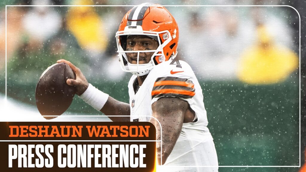 Deshaun Watson press conference ahead of Ravens week, October 2026