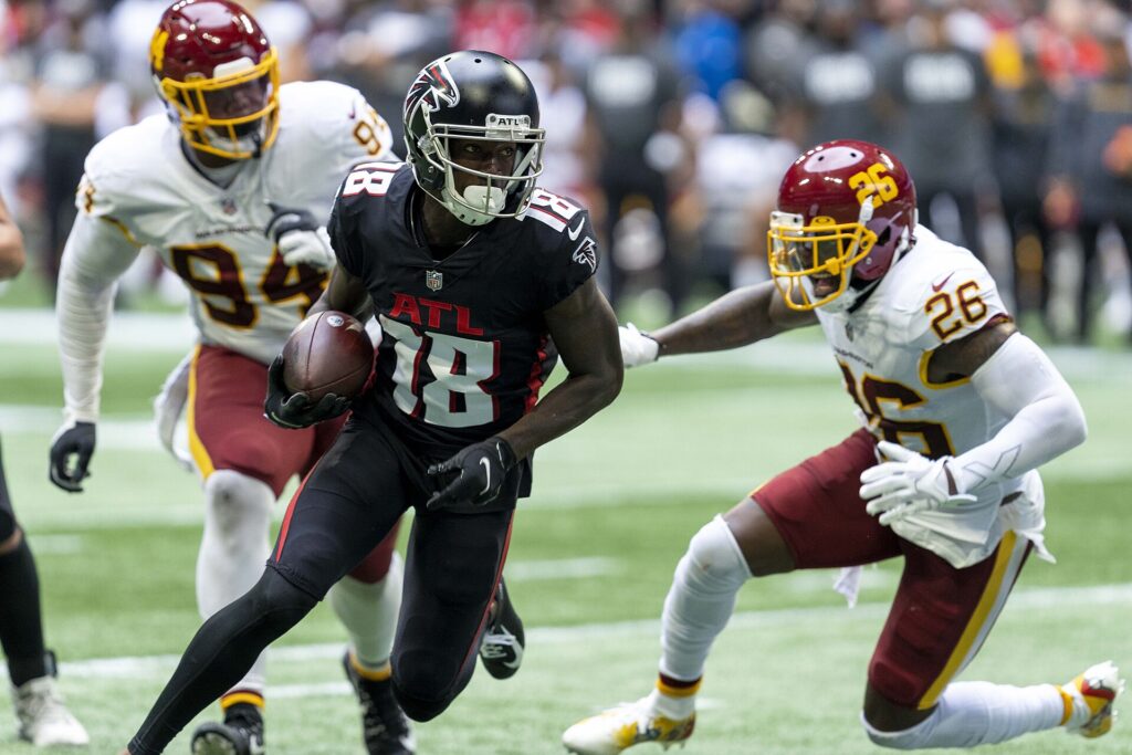 Calvin Ridley in a 2021 archive photograph.