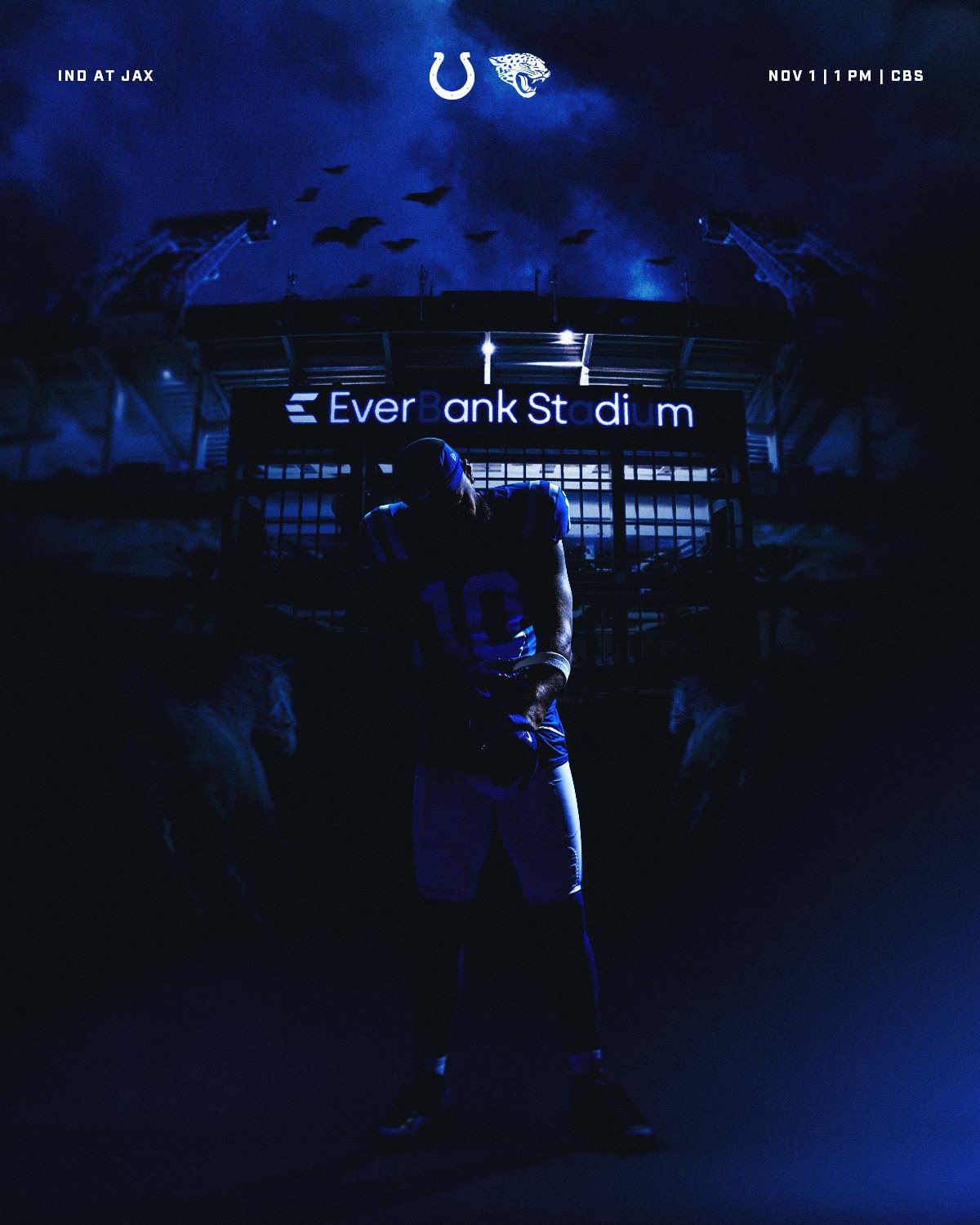 Colts at Jaguars game graphic