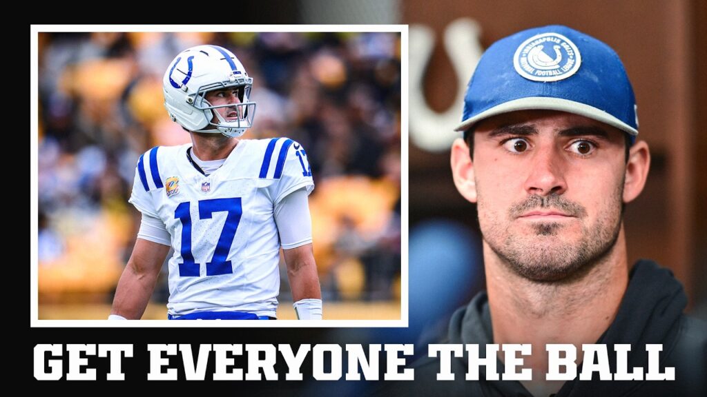 Daniel Jones Colts press conference on red zone and Titans, October 2026