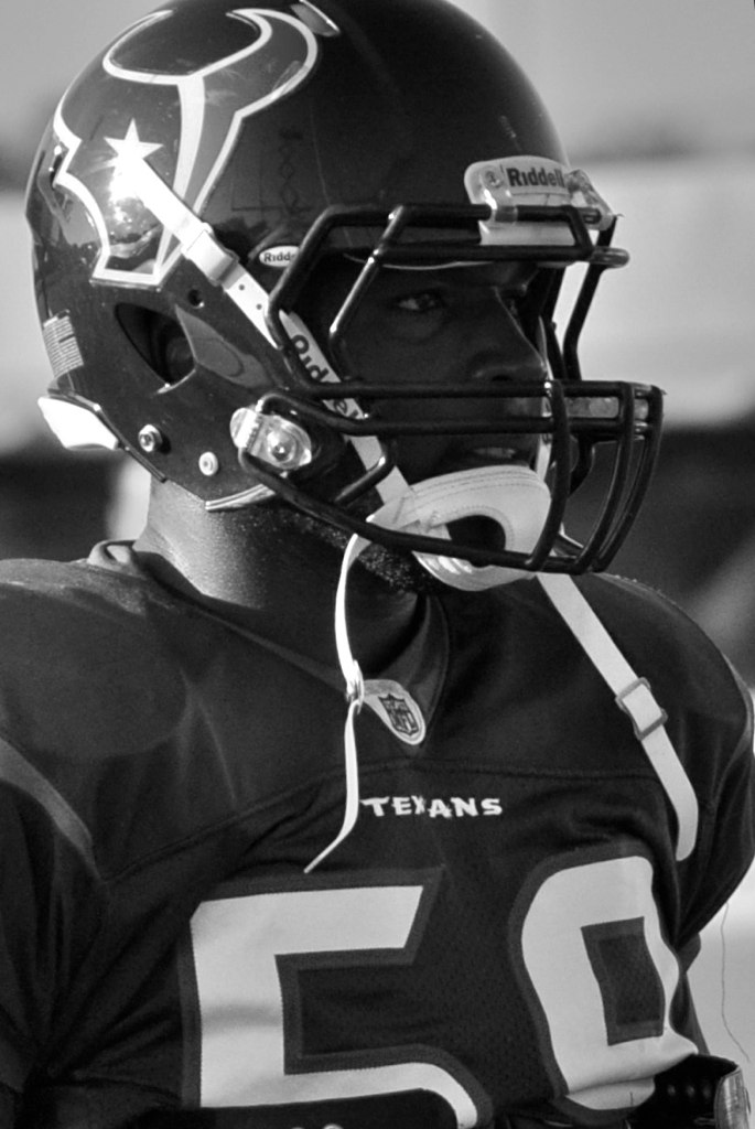 DeMeco Ryans as a Houston player