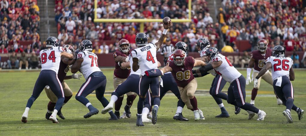 Deshaun Watson in a 2018 archive photograph.
