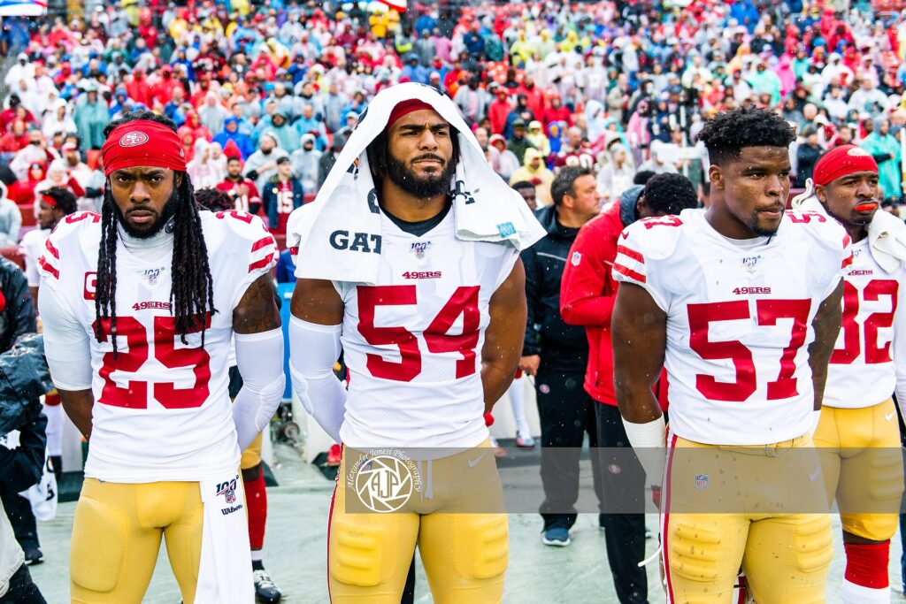 Dre Greenlaw in a 2019 archive photograph.