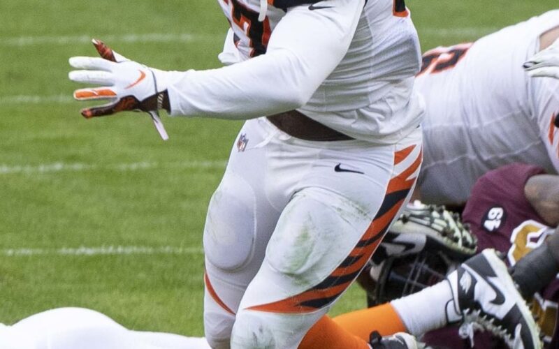 Germaine Pratt during a 2020 game with the Cincinnati Bengals