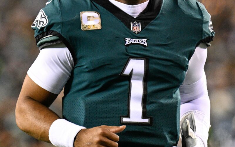 Jalen Hurts in a 2022 archive photograph.