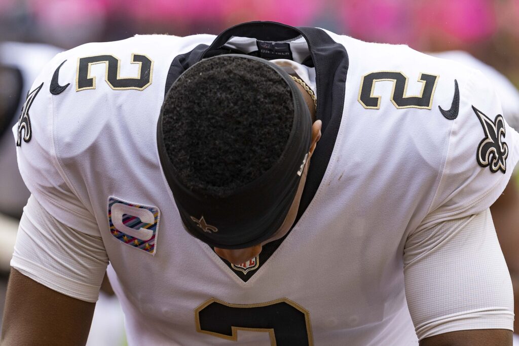 Jameis Winston in a 2021 archive photograph.