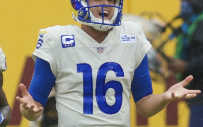 Jared Goff in a 2020 archive photograph.