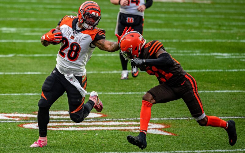 Joe Mixon in a 2019 archive photograph.