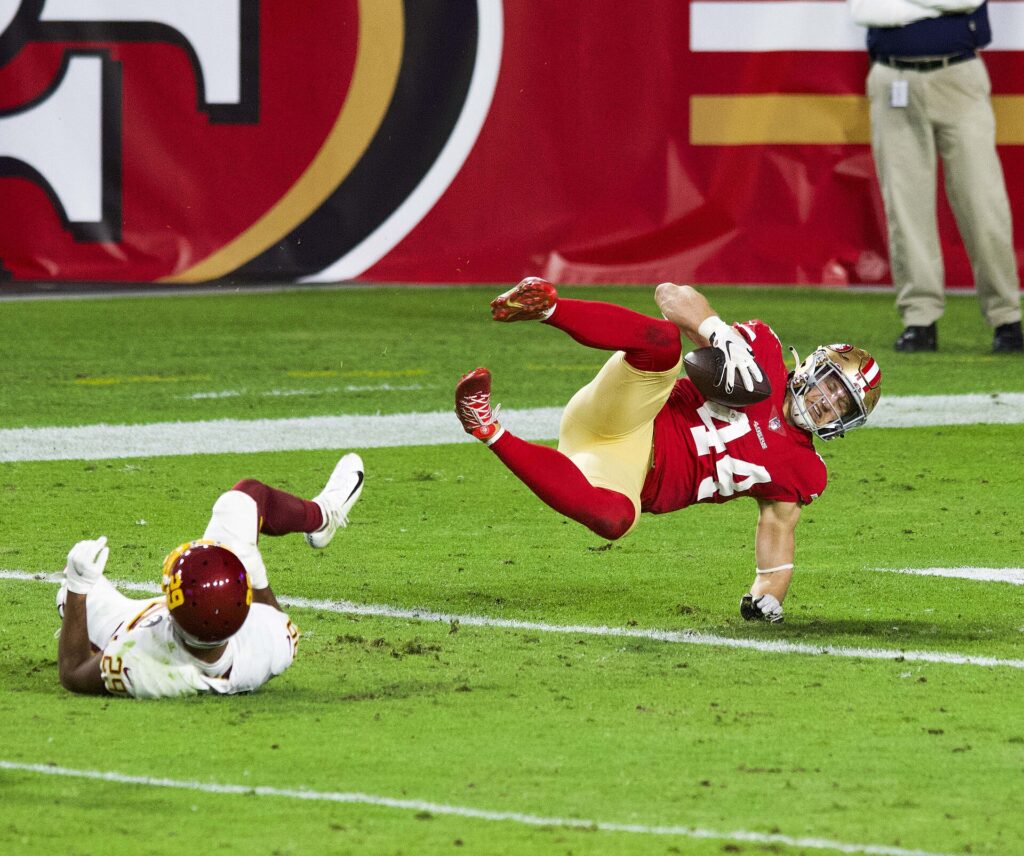 Kyle Juszczyk in a 2020 archive photograph.