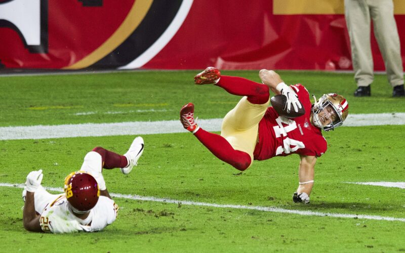 Kyle Juszczyk in a 2020 archive photograph.