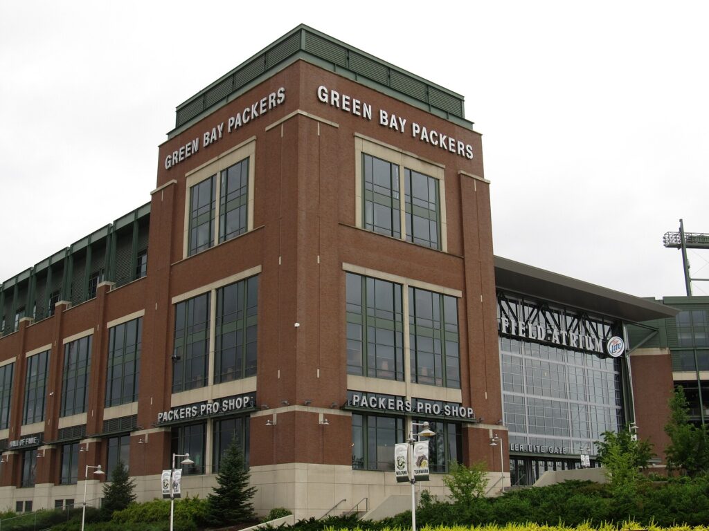 Lambeau Field in a 2013 archive photograph.