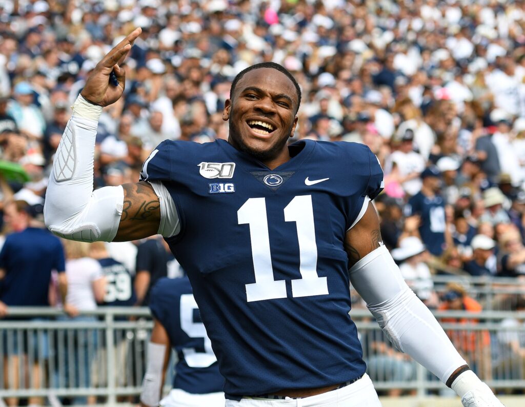 Micah Parsons in a 2019 archive photograph.