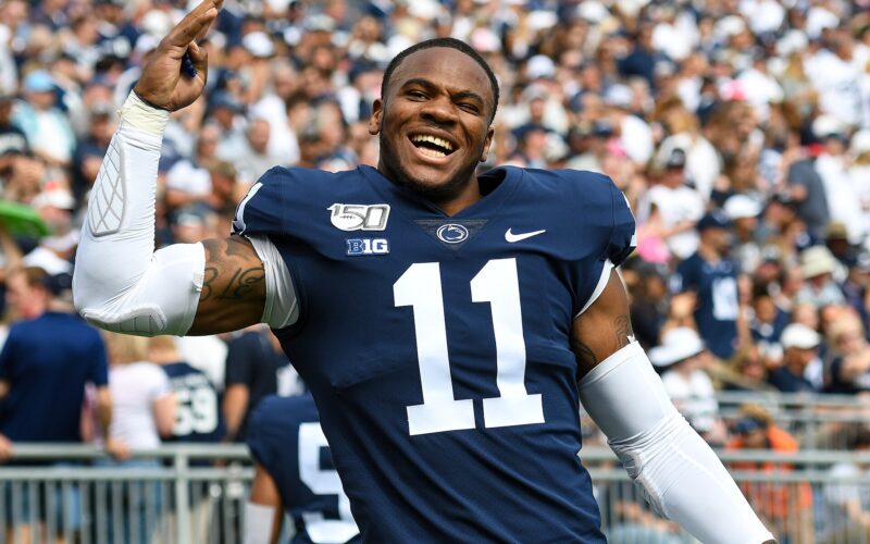 Micah Parsons in a 2019 archive photograph.