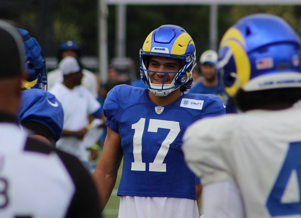 Rams wide receiver Puka Nacua
