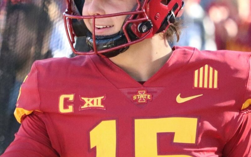 Brock Purdy in an Iowa State uniform in 2021