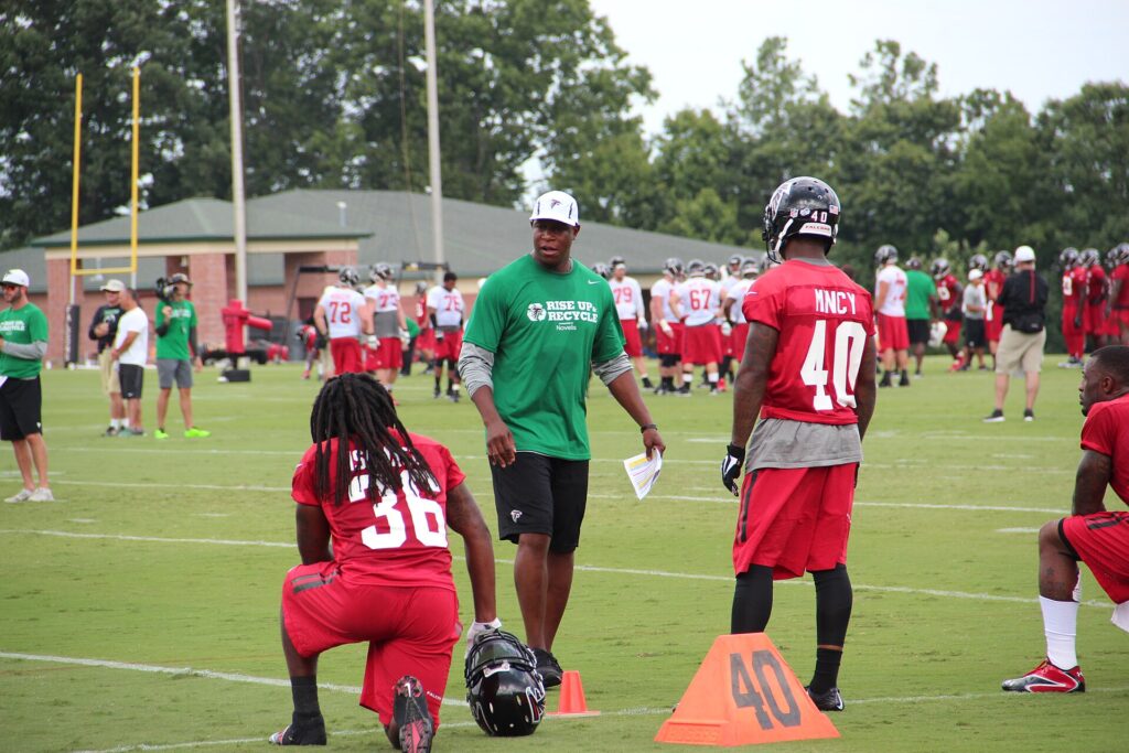 Raheem Morris in a 2015 archive photograph.