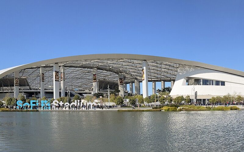 SoFi Stadium in Inglewood, California