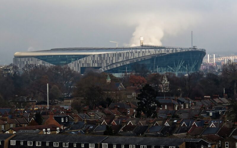 Tottenham Hotspur Stadium in a 2023 archive photograph.