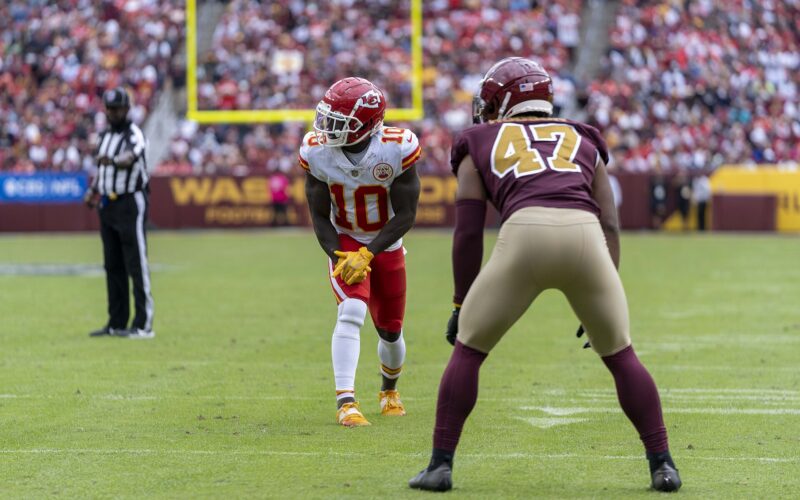 Tyreek Hill in a 2021 archive photograph.