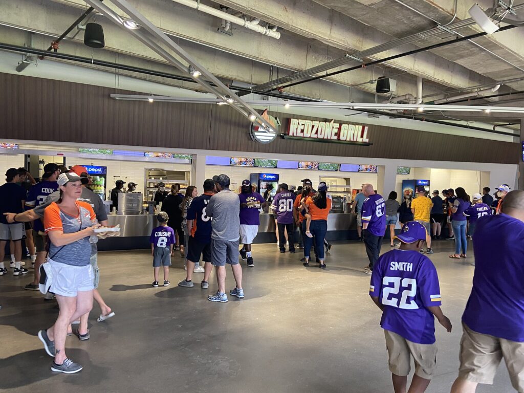 U.S. Bank Stadium in a 2021 archive photograph.