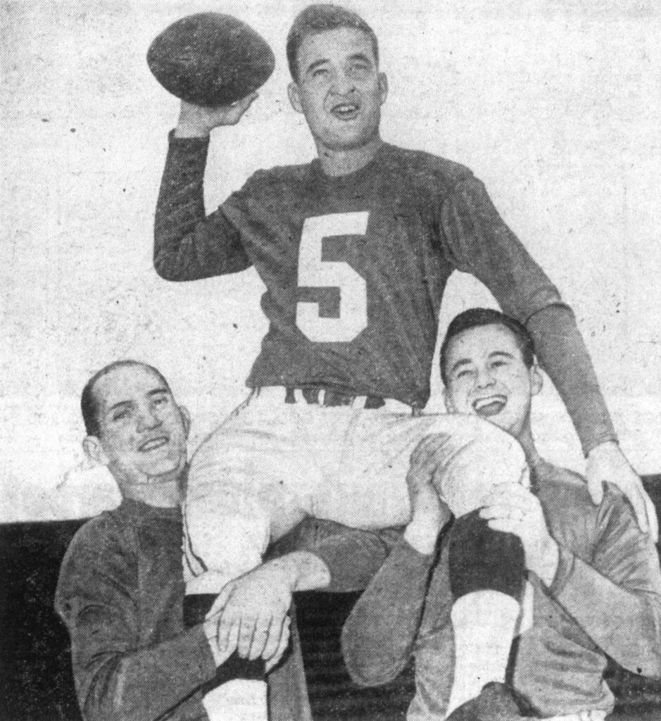 Y. A. Tittle in a 1954 archive photograph.
