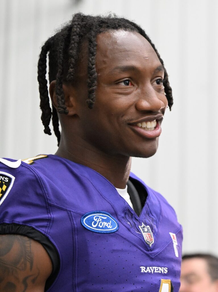Zay Flowers in a 2024 archive photograph.